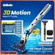 Gillette Mach 3 Turbo Razor Of Man 3D Fitting Face Curves Manual Flexible Shaver 3-Layer Nano