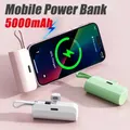 5000mA Mini Power Bank Portable Fast Charger External Battery Mobile Phone Charger Type-C/Apple for