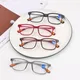 Portable Anti-UV Blue Rays Reading Glasses Women Men Presbyopia Eyeglasses Eyeglasses Vision Care