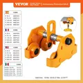 VEVOR 0.5T-3T Capacity Push Beam Trolley For Heavy Duty Dual Wheels Garage Hoist Manual Plain for