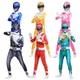 Cosplay Mighty Morphin Power Adult Child costume Superhero Mask Jumpsuit Zentai Suit Carnival party