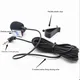 3.5 mm/2.5mm Jack Car Stero Microphone External Mic for PC Car DVD GPS Player Radio Audio Microphone