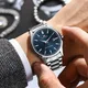 Business Men's Watch VA VA VOOM 2023 Fashion Trend Blue Stainless Steel Waterproof Quartz Movement