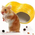 Cute Ceramic Hamster Cage Small Pet Ceramic House Sleeping Nest Pet Bed Rat HamsterToys Cage House