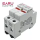 2P Din Rail Solar PV DC Fuse Holders with Indicator Light suitable for 10*38mm DC PV Fuse Link for