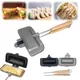 Sandwich Maker Pan Double-Sided Frying Pan Sandwich Maker Flip Grill Pan Grilled Cheese Maker