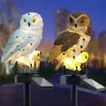 Garden Solar Lights Outdoor Owl Shape Waterproof LED Lawn Lamp Stake Patio Yard Lawns Walkway Animal