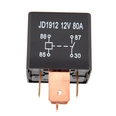 Waterproof Automotive Relay Heavy Duty Relay 4 Pin DC 24V 12V 80A JD1912 Automotive Car Relay