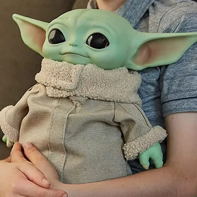 28cm Disney Star Wars Baby Yoda Child Anime Stuffed Action Figure Toys Cute Yoda Doll For Children