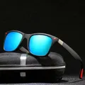 2023 New Fashion Sunglasses Men Sunglasses Men Driving Mirrors Coating Points Black Frame Eyewear
