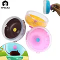 1pcs 11cm Hamster Wheel Small Animal Running Disc Toys Cute Plastic Jogging Exercise Wheel Pet Cage