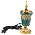 Electric Incense Burner Middle East Church Censer Vintage Fragrance Stove Home Table Centerpiece