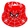 Disney Spiderman Boy Spiderman Fisherman Hat Baby Basin hat Children's hat Cartoon children's sun