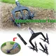 New Soil Turning Tools Manual Rotary Tiller Grass Repair and Seed Cultivator with 6 Star Wheel