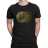 I Love Bitcoin Art magliette da uomo criptovaluta Art Crazy Tees manica corta O collo T-shirt 100%