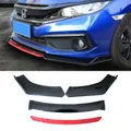 Kit corpo vettura paraurti anteriore universale per auto Spoiler Splitter Diffusore Rosso Nero Blu Canard Splitter Modifica automatica in plastica ABS