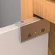 1 Set Right Angle Pivot Hinge For Wooden Doors/drawers/furniture Cabinets/cupboards/display Cabinets