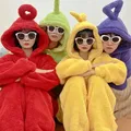 Cartoon Adult Jumpsuit Costume Adult Onesie Pajamas Unisex Animal One-Piece Costume Cosplay Homewear