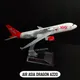 Scale 1:400 Metal Aviation Replica Air Asia Dragon A320 Air Aircraft Model Diecast Airplane