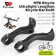 WEST BIKNG Bicycle Bar Ends 22.2mm Ergonomic Design Mountain Bike Inner Handlebar Nylon Reflective