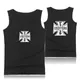 Paul Walker West Coast Choppers Printed Fitness Tank Top Men Bodybuilding Sleeveless Shirt Fashion