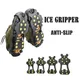 1Pair 10 Studs Anti-Skid Snow Ice Gripper Climbing Shoe Spikes Grips Cleats Overshoes Crampons Spike