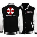 R-Resident E-Evils Umbrella Baseball Jacket Boys Girls Casual Sweatshirts Women Mens Jacket Coat