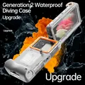 15M Professional Diving Phone Case For iPhone 15 14 13 12 Pro Max Underwater Taking Waterproof Cases