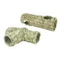 Tunnel Toy Interactive Toy Comfortable Lightweight Rabbit Tunnel Straw Tunnel for Canary Chinchillas