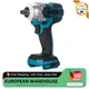 Brushless Cordless Electric Impact Wrench Rechargeable Impact Wrench Stepless Speed Change Switch