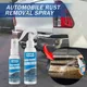 100/30ml Car Rust Remover Spray Metal Paint Cleaner Car Maintenance Iron Powder Cleaning Rust