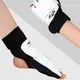 Taekwondo Leather Foot Gloves Sparring Karate Ankle Protector Guard Gear Boxing Martial Arts Foot