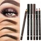 6/12Pcs Eye Brow Pencil Waterproof Professional Women Eye Makeup Pen Easy Color Natural Black Brown