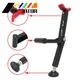 Universal Motorcycle Wheel Stand Side Stand Portable Lifter Frame Single Sided Paddock Support Jack