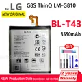 100% Original Replacement BL T43 3550mAh BL-T43 New Battery For LG G8S ThinQ LM-G810 Phone Batteries
