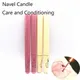 Navel Candle Moxibustion Straight Tube with Plug Large SPA Aromatherapy Indian Belly Care and