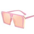 2024 Trend Big Box Square Sunglasses Women's Brand Designer Retro Sunglasses Female Sunglasses