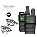 Portable Waterproof Walkie Talkies 2 Pack FRS Rechargeable Two Way Radios USB Charging Battery