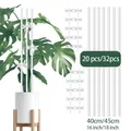 16/18 Inch Plant Stakes Acrylic Plant Stakes Garden Stakes Orchid Stakes Plant Sticks Plant Support