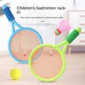 Set di racchette da Badminton per bambini coppia di giocattoli per genitori e figli all'aperto