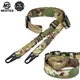 MidTen Rifle Camo Sling Safety Belt Two Points with Length Adjuster Traditional Metal Universal Hook