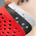Black Red Silicone Mask Cover Month Masks Faceshell Cosplay Props Face Shell Assistive Respiratory