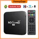 MXQPRO TV Box Android 10 Support 4k HD Video 2.4G/5G WiFi Bluetooth H.256 3D Video Media Player Home