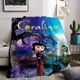 C-coraline Blanket Custom Blankets for Bed Bedroom Decoration Bedspread the Sofa Throw Decorative