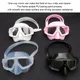 Professional Freediving Masks 120 Degree View Low Volume Waterproof Underwater Scuba Diving Goggles