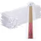 20/50pcs Drawstring Organza Gift Bag Folding Hand Fan Storage Pouches Tulle Bags Craft Wrapping Bags