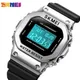 SKMEI Fashion LED Light Digital Sport Watch Men 3Bar Waterproof Chrono Alarm Watches Date Week Clock