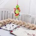 Newborn Baby Crib Bumper Cot Protector 1M/2M/3M/4M Infant Bedding Set for Babies Boys Girls Braid