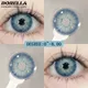 D'ORELLA 1 Pair Myopia Lenses Colored Contact Lenses for Eyes Lens With Diopters Prescription Lenses