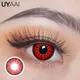 UYAAI Color Contact Lenses for Eyes Anime Cosplay Colored Lenses Red Lenses Blue Multicolored Lenses